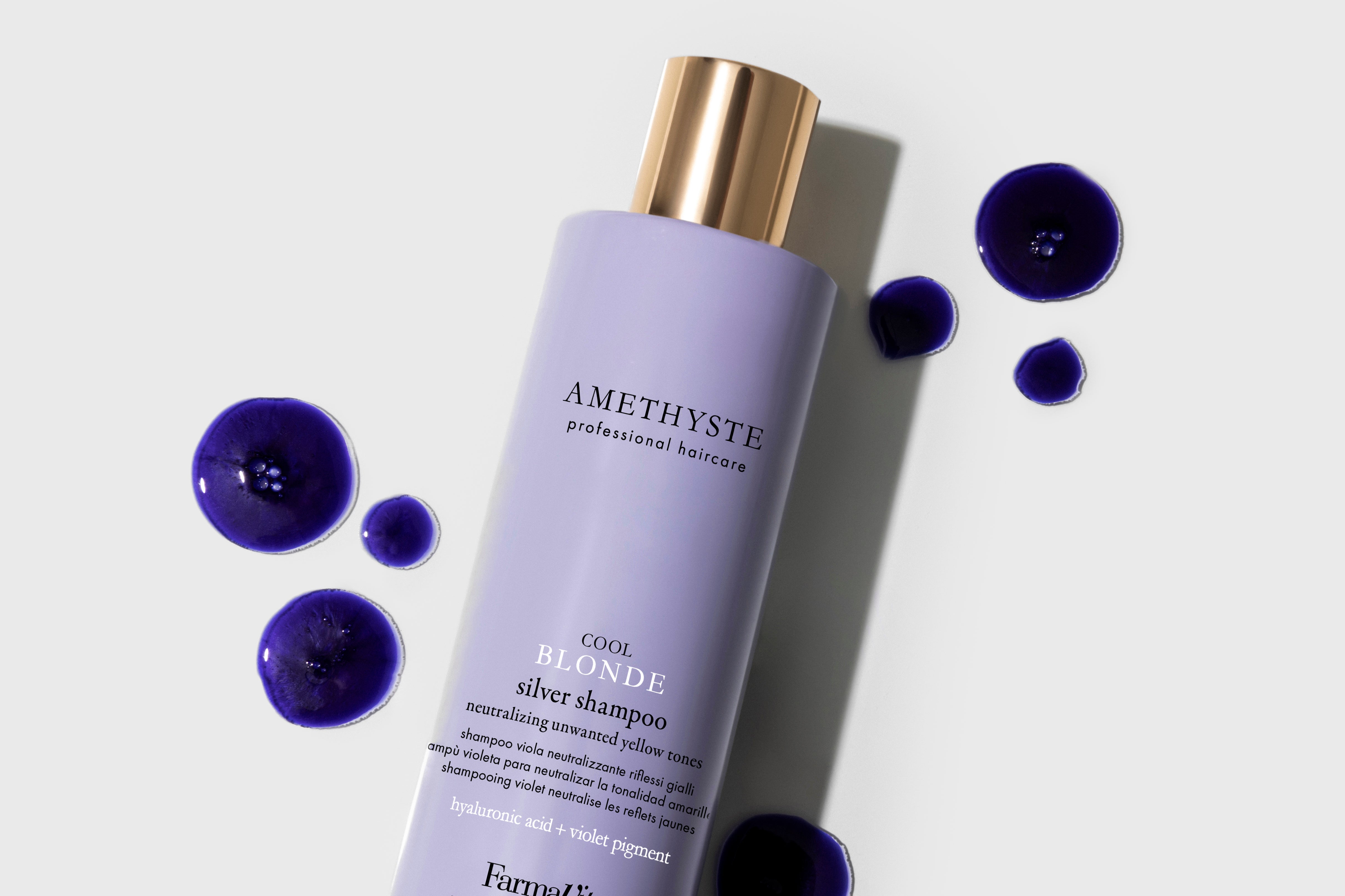 AMETHYSTE-COOL BLONDE Silver Shampoo (250ml)