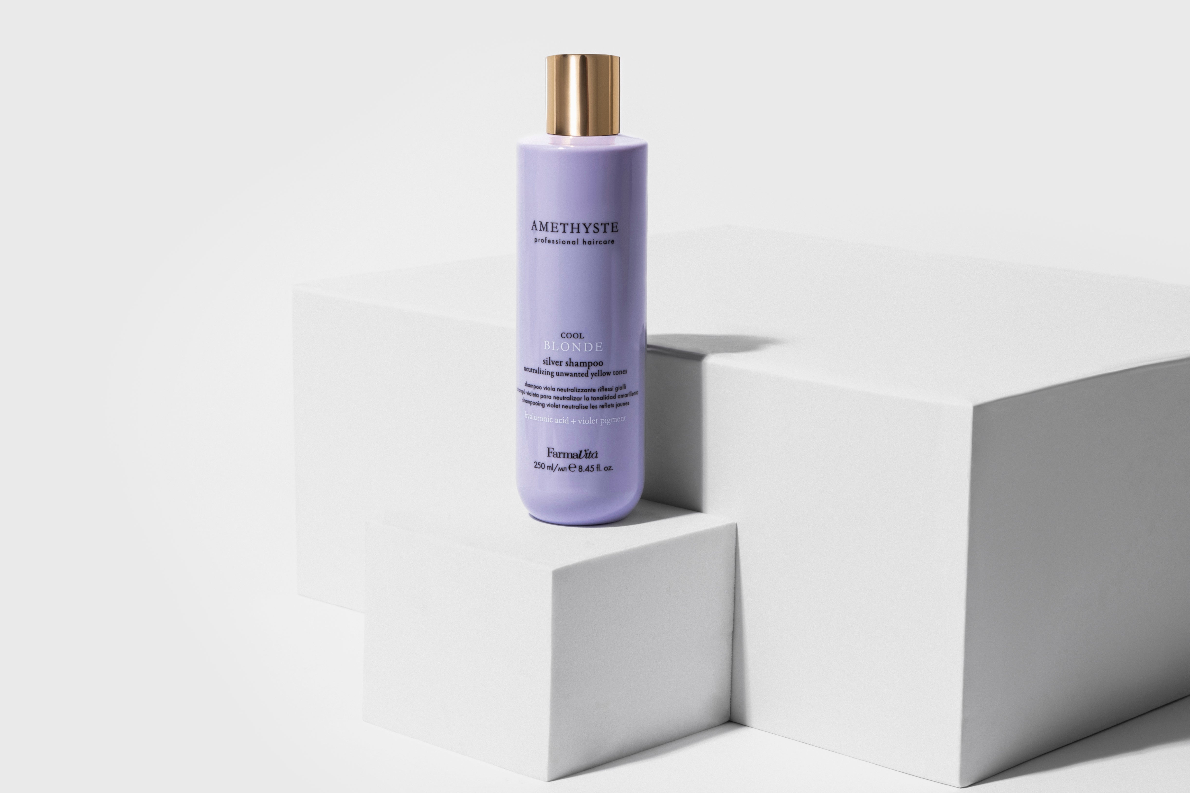 AMETHYSTE-COOL BLONDE Silver Shampoo (250ml)
