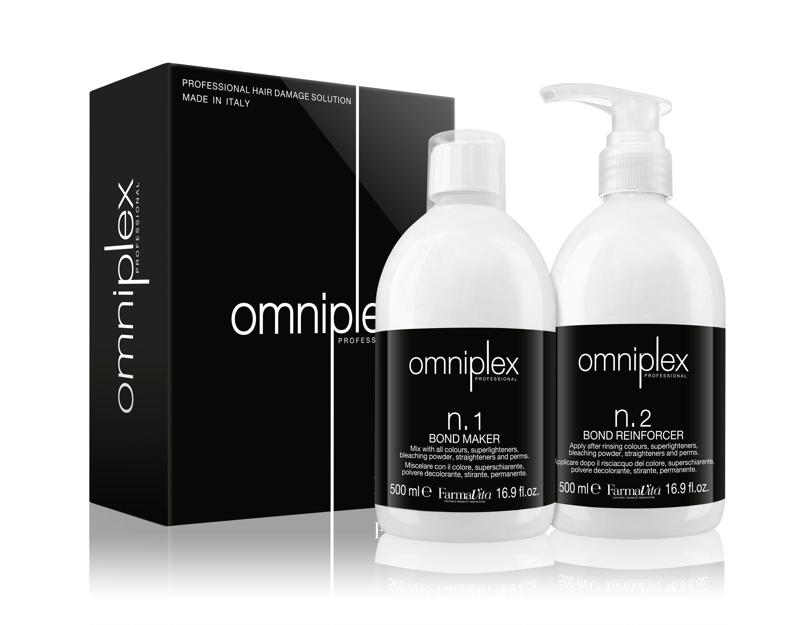 FARMAVITA-OMNIPLEX Bond Maker & Bond Reinforcer Kit (500ml+500ml)