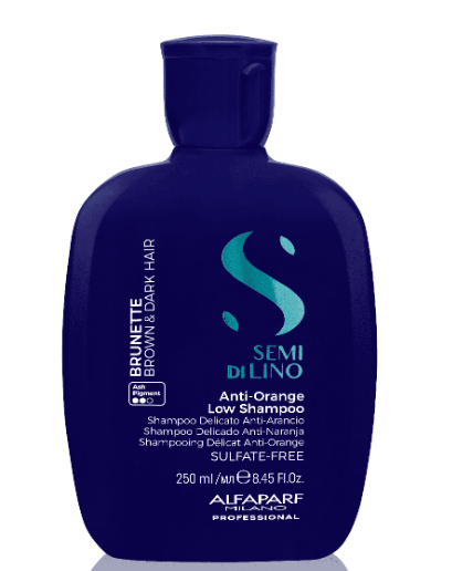 ALFAPARF-BRUNETTE (Brown & Dark Hair) Anti-Orange Low Shampoo (250ml)